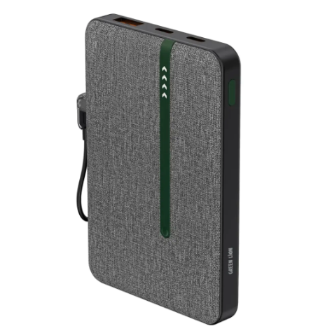 Green Lion Kyoto Power Bank 10000 mAh - Black