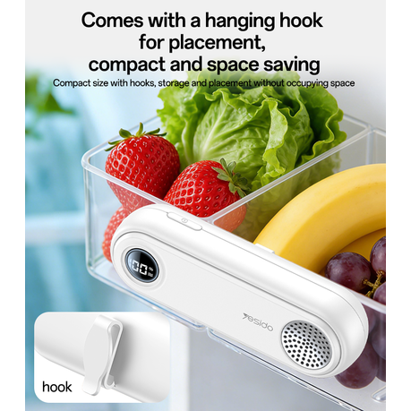 Yesido EC33 Rechargeable Compact Fridge Deodoriser