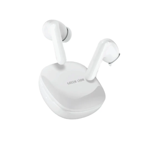 Green Lion Osaka True Wireless Earbuds - White