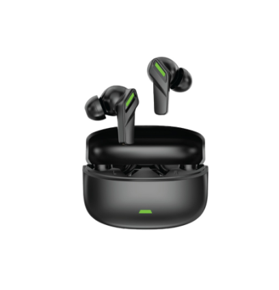 Green Lion Salermo True Wireless Earbuds - Black