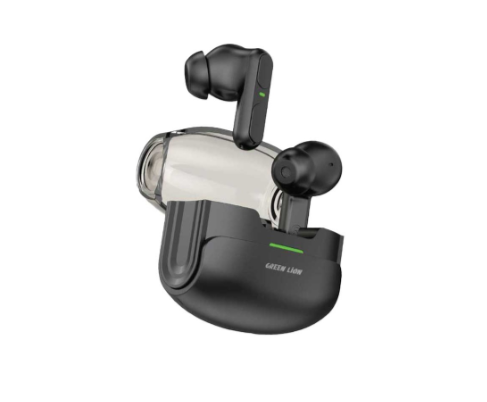 Green Lion Patras Wireless Earbuds - Black