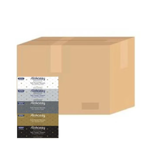 ALOKOZAY SOFT FACIAL TISSUE 170 X 2 PLY WHOLESALE 30 BOXES CARTON