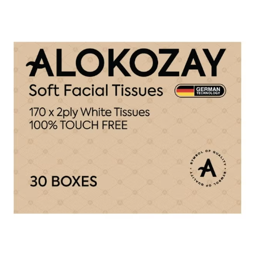 Soft Facial Tissues - 170 Sheets X 2 Ply X Pack Of 30 Boxes