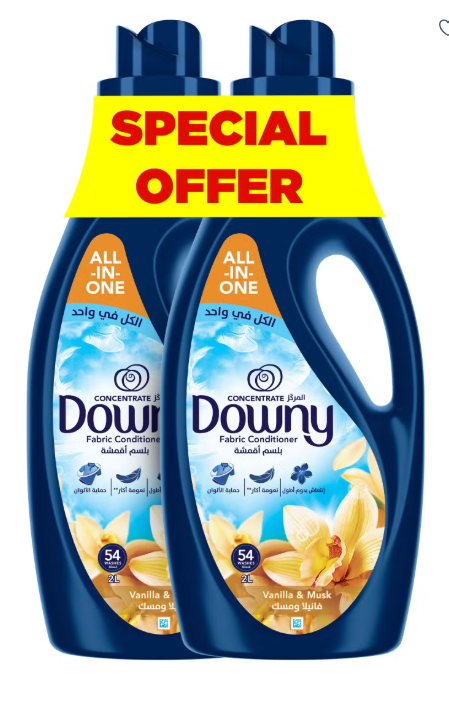 Vanilla And Musk Fabric Conditioner Concentrate Softener With Colour Portection
