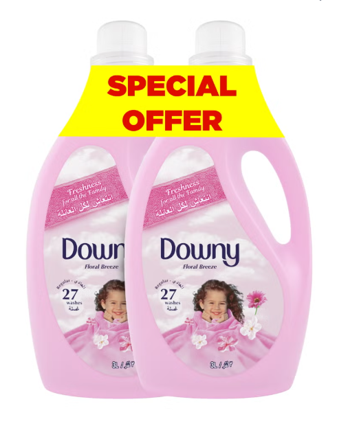 Regular Fabric Softener Floral Breeze Dual Pack