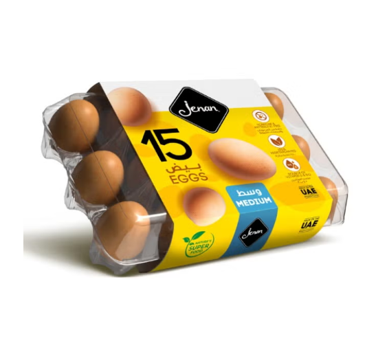 Eggs Medium Brown - 15 eggs