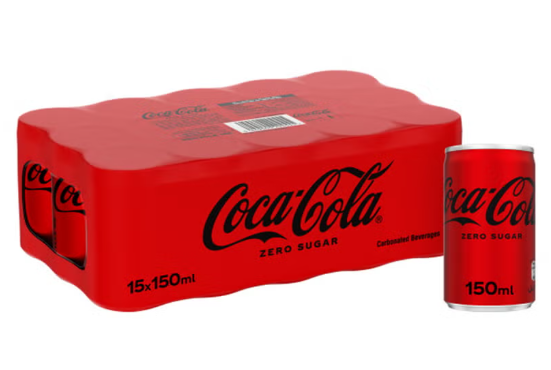 Zero Carbonated Soft Drink Can