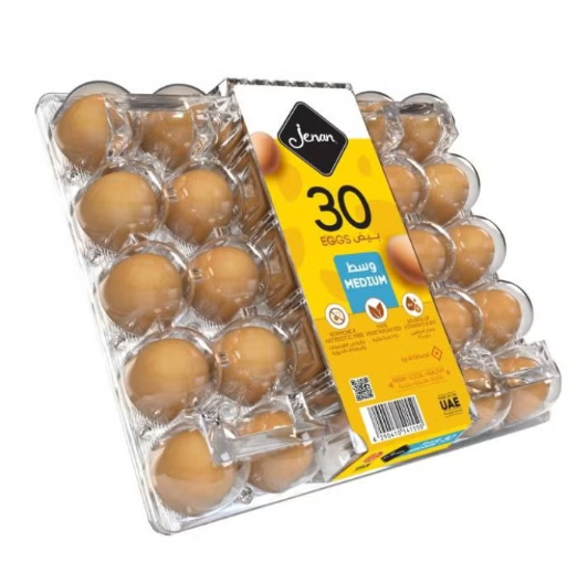 Brown Eggs, Medium - 30 eggs, UAE
