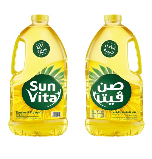 Sunvita Oil 1.5Liters Pack of 2