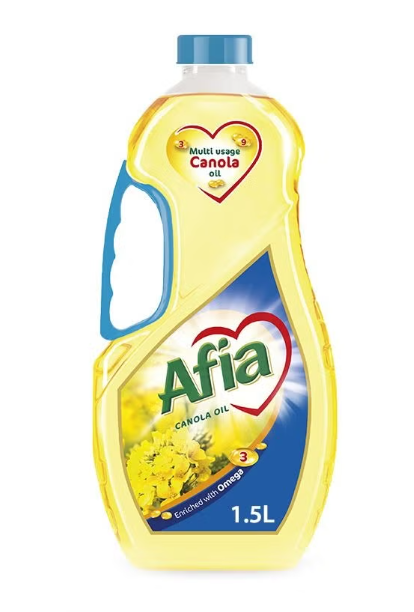 Pure Canola Oil Enriched With Vitamin E