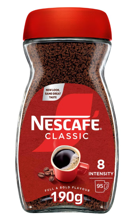 Nescafe Classic Coffee Jar 190grams Single