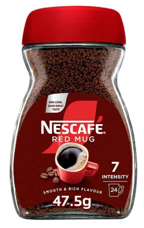 Nescafe Red Mug Instant Coffee Jar 47.5grams