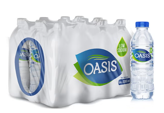 OASIS WATER Still Drinking Water 330ml Pack of 24