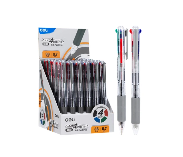 Retractable Smooth B/Pen.7mm 4color(1x36)