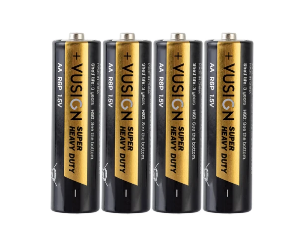 Battery AA Heavy Duty Carbon 1x4pcs