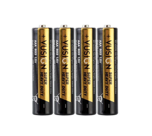 Battery AAA Heavy Duty Carbon 1x4pcs