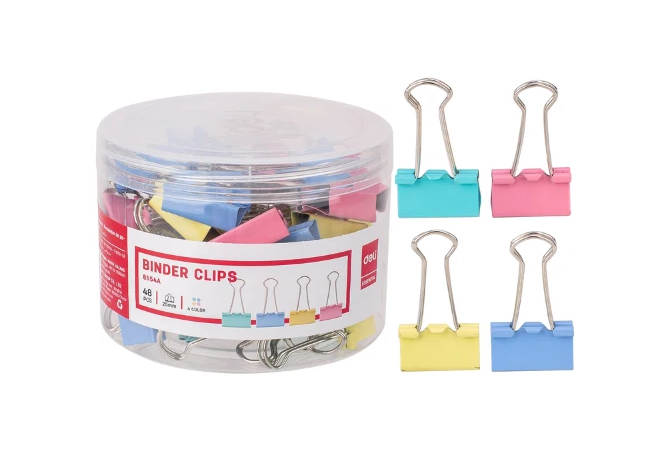 Colorful Binder Clip 25MM (1") (1x48)