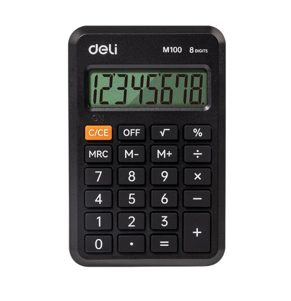 Pocket Calculator Plastic 8 Digits