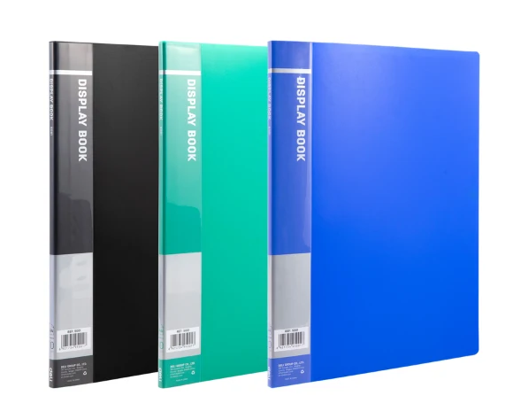 A4 Deli Economical Display Book 10 Pockets