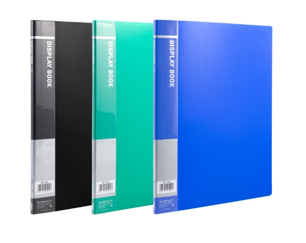 A4 Deli Economical Display Book 20 Pockets