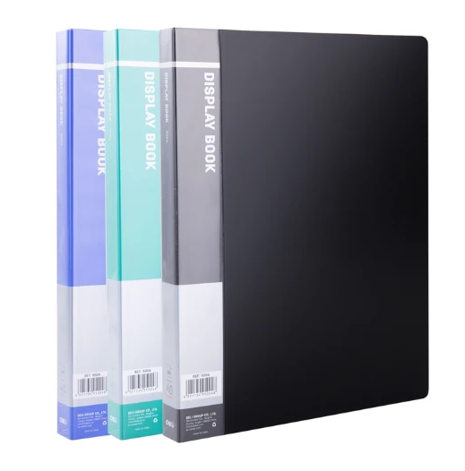 A4 Deli Economical Display Book 40 Pockets