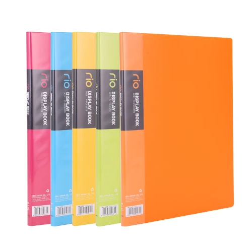 Rio A4 Display Book 20 Pockets Deli