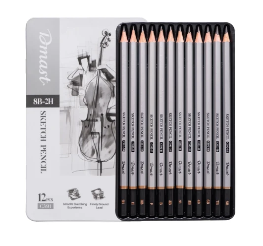 Dmast Drawing Pencil 8B-2H