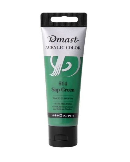 Dmast Acrylic Color 75ml Sap Green