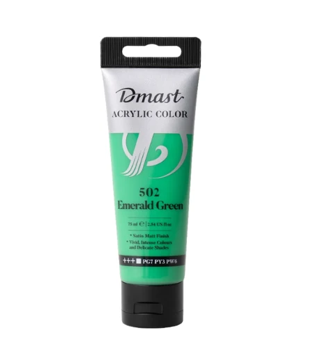 Dmast Acrylic Color 75ml Emerald Green