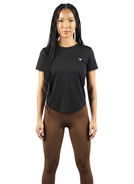 Whirlwind Womens T-shirt - Black - S