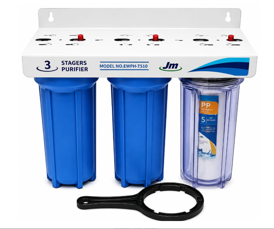 3 Stage Water Filtration System 10 Inch