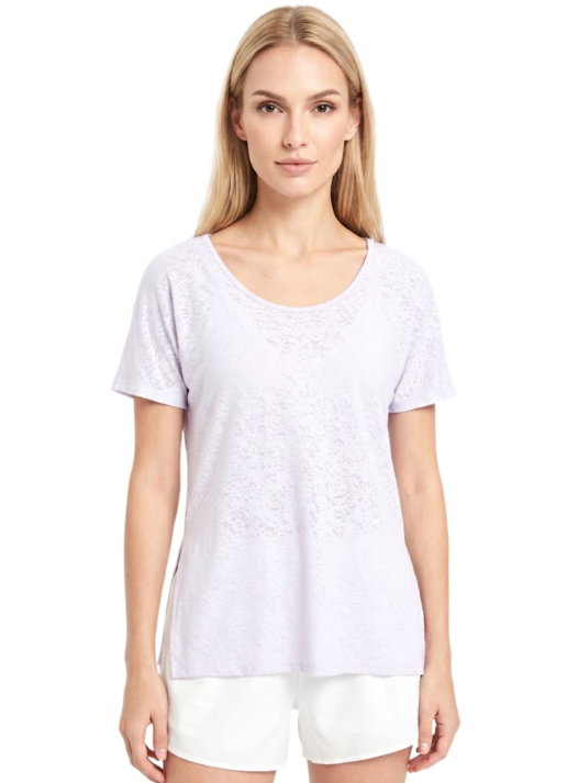 LeapSweep Womens T-Shirt - Purple - XL