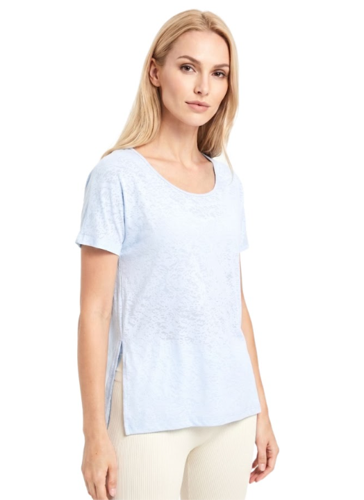 LeapSweep Womens T-Shirt - Blue - M