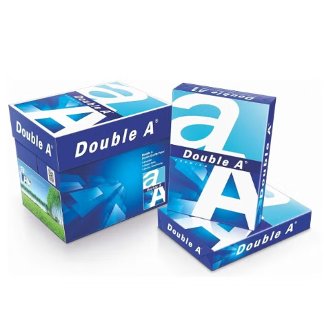 Double A - Printer Copy Paper, Size A3, GSM 80, 500 Pages Ream (Bundle of 5 Reams)