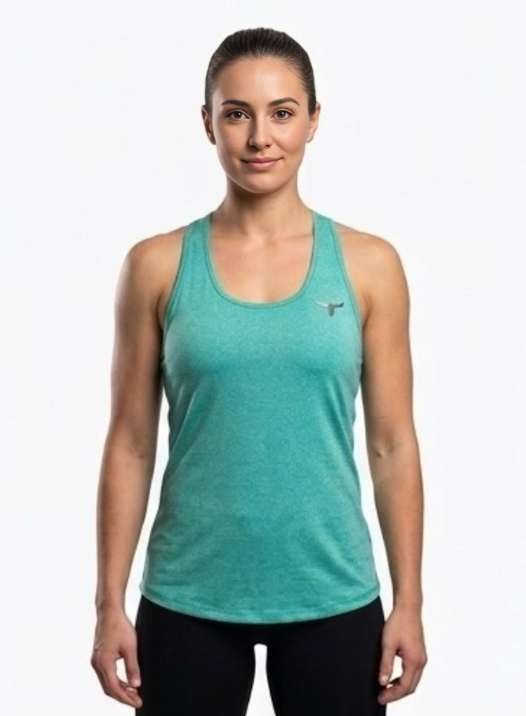 FlowMotion Sleeveless Fitness سترة رياضية - أخضر - M