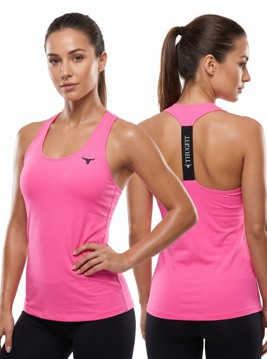 FlowMotion Sleeveless Fitness سترة رياضية - فوشيا - M