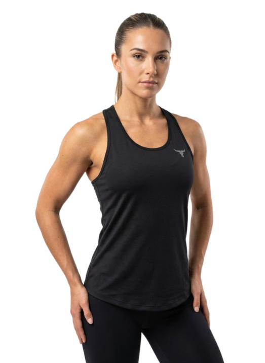 FlowMotion Sleeveless Fitness سترة رياضية - أسود - M