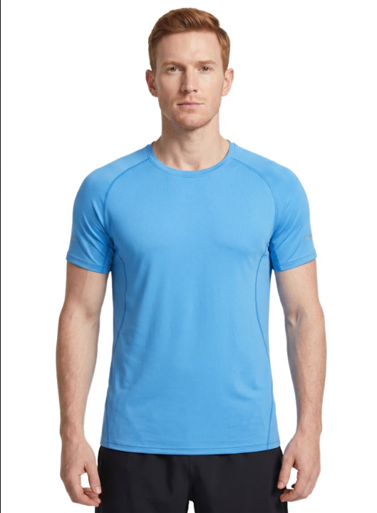 EndurX Mens تي شيرت - أزرق سماوي - XL
