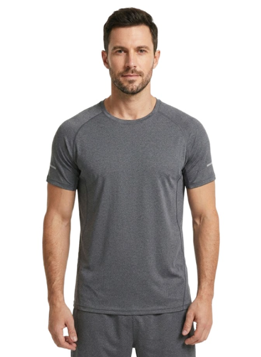 EndurX Mens تي شيرت - رمادي - M