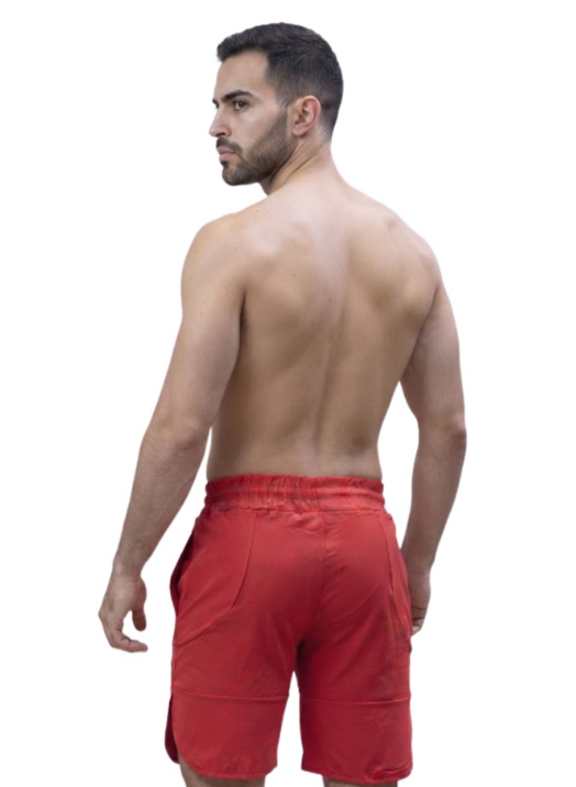 BlackHawk High-performance Mens شورت - أحمر - S