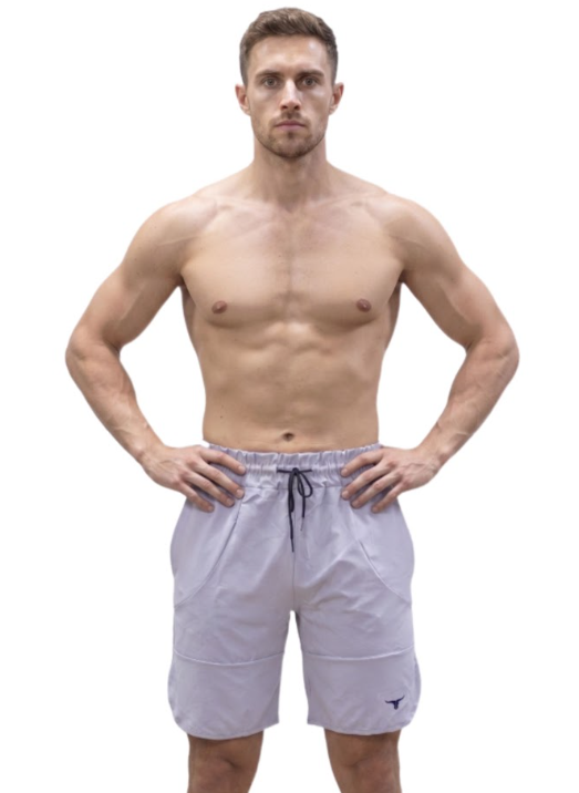 BlackHawk High-performance Mens شورت - رمادي فاتح - XXL