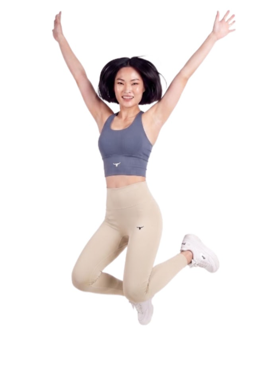 AeroFit High-intensity Long Line حمالة صدر رياضية - أزرق - L